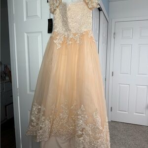 Girls' Champagne Dress